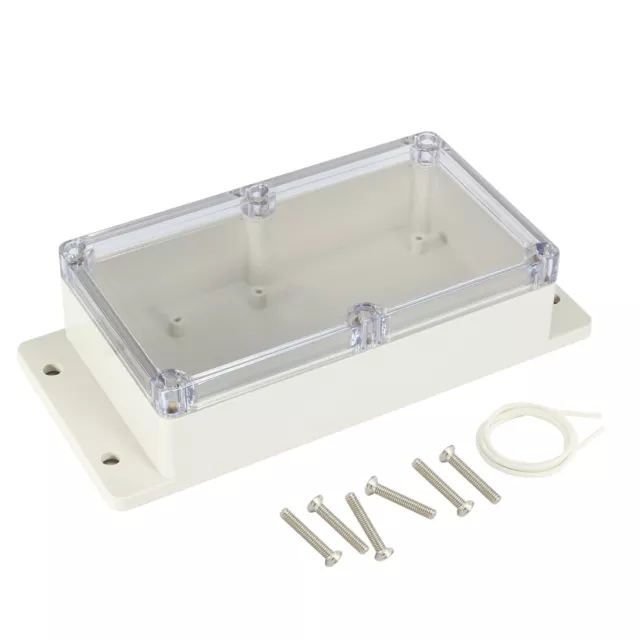 Waterproof Junction Box Enclosure ABS Clear Electronic Project Case 158x90x46mm