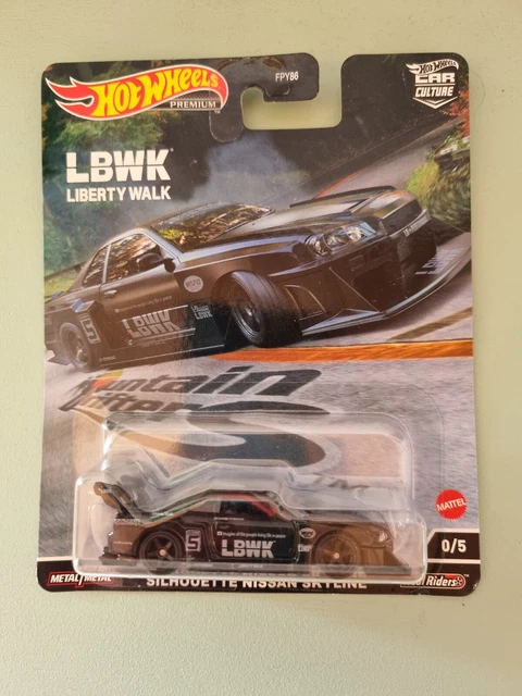 ULTRA RARE HOT Wheels LB-ER34 Super Silhouette Nissan Skyline LBWK ...