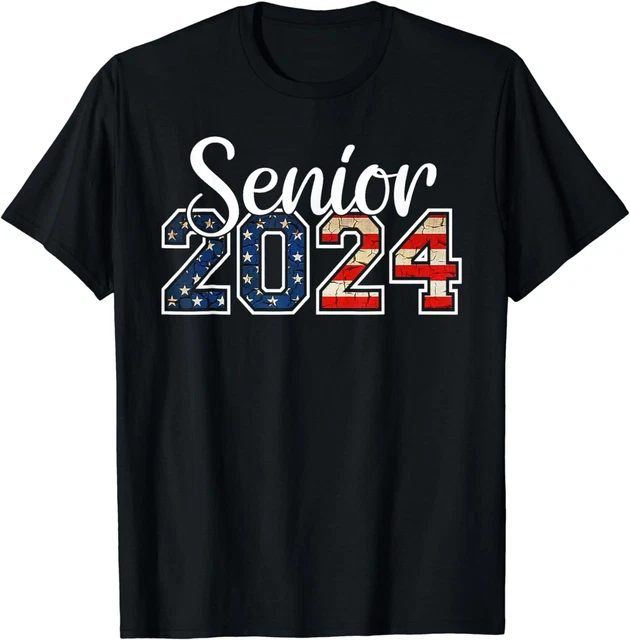 NEW LIMITED BACK To School Class Of 2024 Senior 2024 American Flag USA