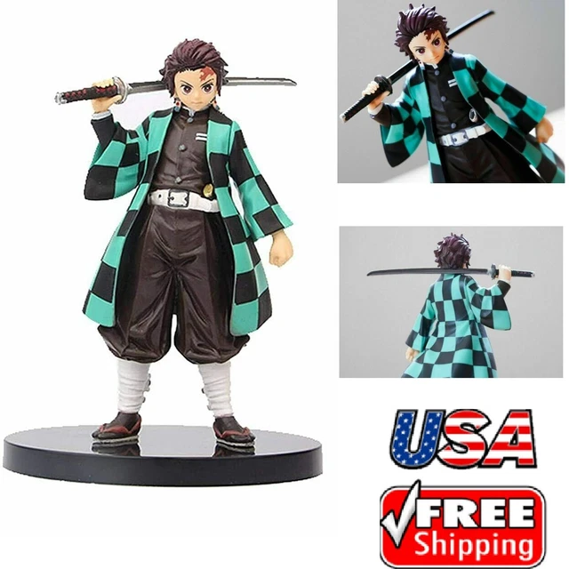 Demon Slayer: Kimetsu no Yaiba Tanjiro Kamado Tanjirou 6" Action Figure Toy USA