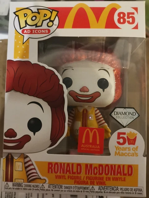 Figurine Pop McDonald's #85 pas cher : Ronald McDonald - Diamant