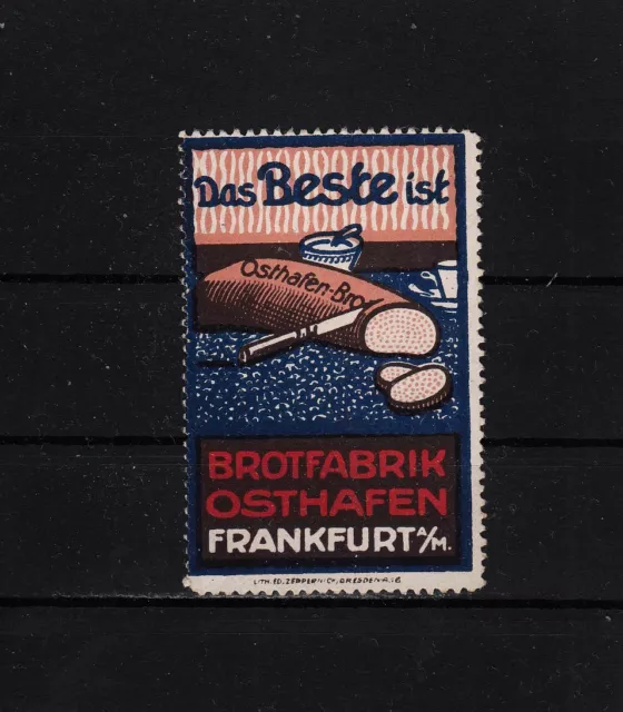 405963/ Reklamemarke - Brotfabrik Osthafen - Frankfurt am Main
