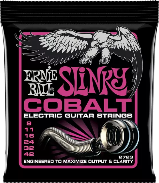 Muta Per Chitarra Elettrica Ernie Ball 2723  Cobalt Slinky  9/42