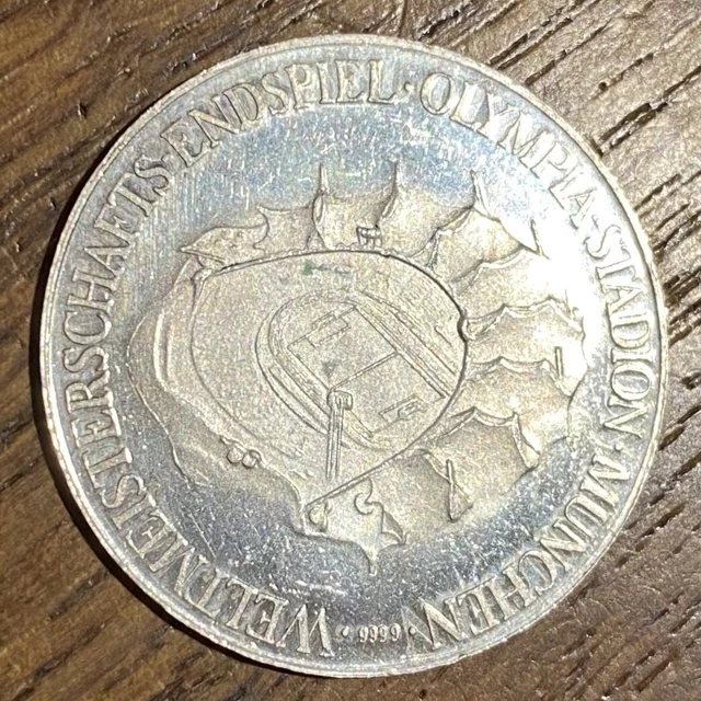 Médaille Originale Ligue Parisienne De Football – Argent – Saison 1930-31
