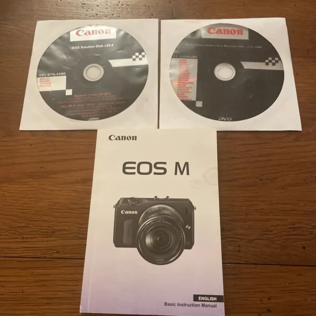Canon EOS Digital Camera Solution Disk V25.4 For Windows/Mac CD-Bundle