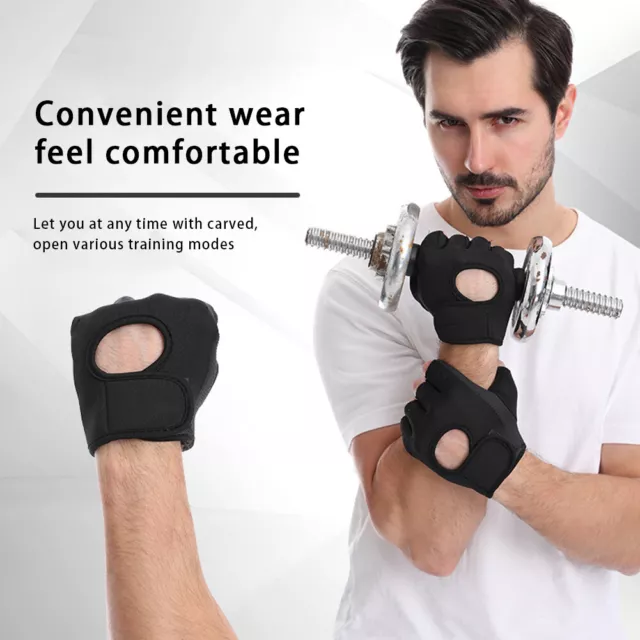 Women Men Gym Workout Fitness Gloves Gift Protector Weight Lifting Cycling