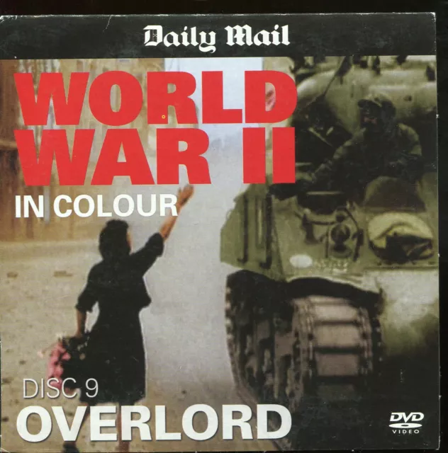 WORLD WAR II In Colour / Disc 9 - Overlord - Newspaper Promo DVD - MINT ...
