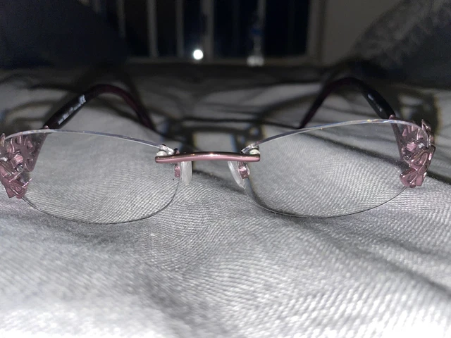 Purple Roverto Cavelli sunflower frames 2-4/10 prescription