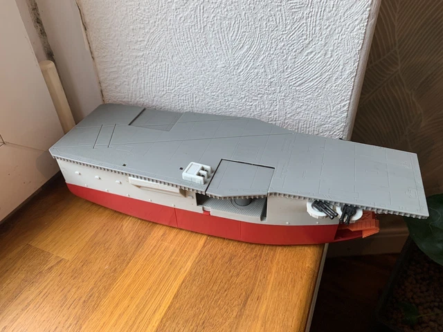 Porte-avions MICRO MACHINES Galoob 1988 - Loose (sans Boîte) - Jouet Vintage