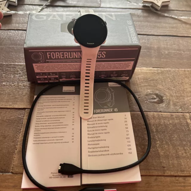 Garmin Forerunner 45S White