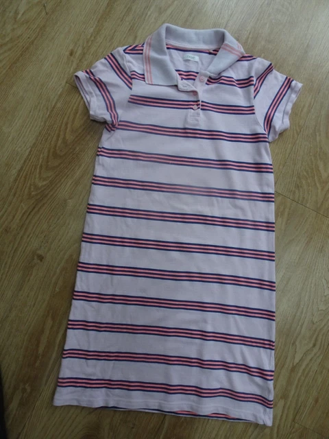 NEXT polo a righe rosa NEXT ETÀ 11 ANNI OTTIMO COND