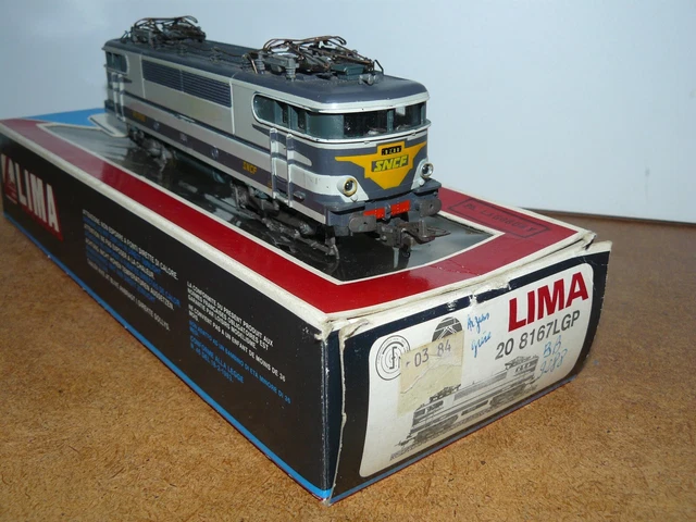 Locomotive électrique SNCF Lima BB-9288 - Échelle HO 1:87 - Réf 208167LP