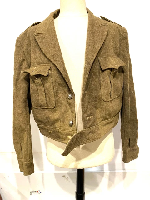Veste Militaire Vintage Style Pilote - Occasion En Bon état - Modèle Non Précisé