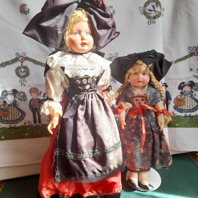 Gabriele Müller Porzellan Puppen Marlene & Max 30 cm. Top Gabriele Müller Porzellan Puppen Marlene & Max 30 cm. Top