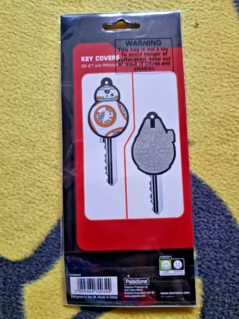 NEU Star Wars The Force Awakens Millennium Falke und Droid BB-8 Schlüsselabdeckungen 2