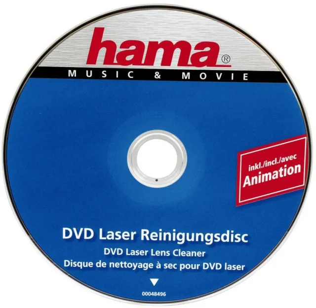 Hama Reinigungs-CD/MD für Gerä DVD LASERREINIGUNGSDISC