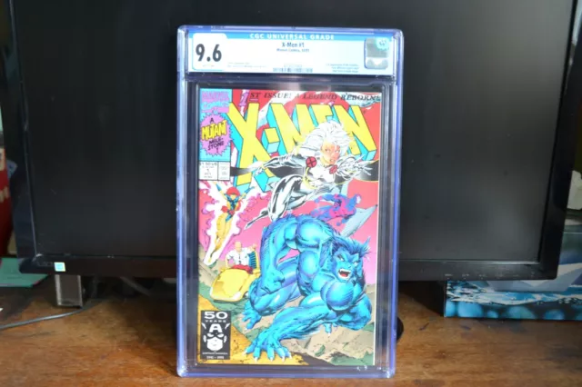 CGC 9.6 X-Men #1 10/91 Cover A 1st app Acolytes White Pages Near Mint + NM+  #2