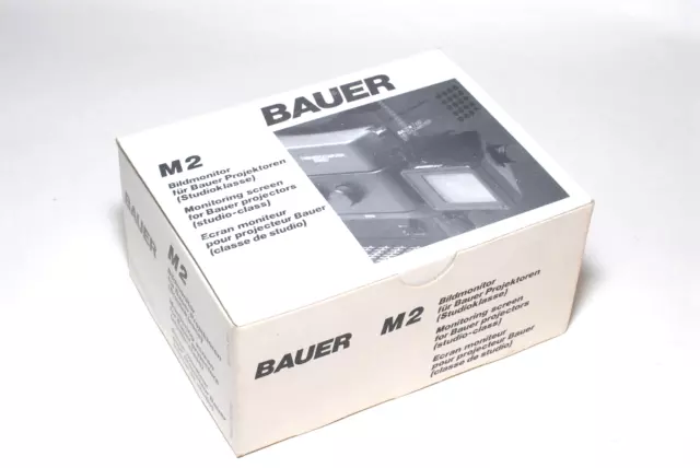 Bauer/Bosch Bildschirm/Monitor M2 für Studioklasse Tonfilmprojektor (neuwertig)