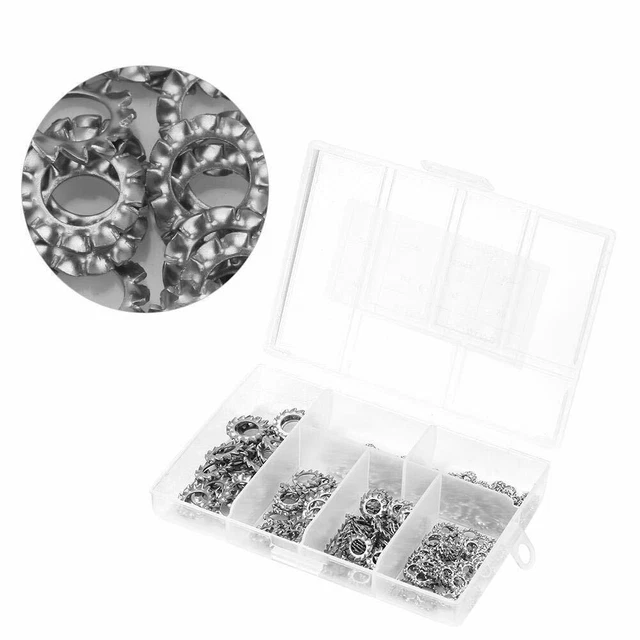 300 pezzi dischi scomparti acciaio inox 304 dischi di sicurezza assortimento DA