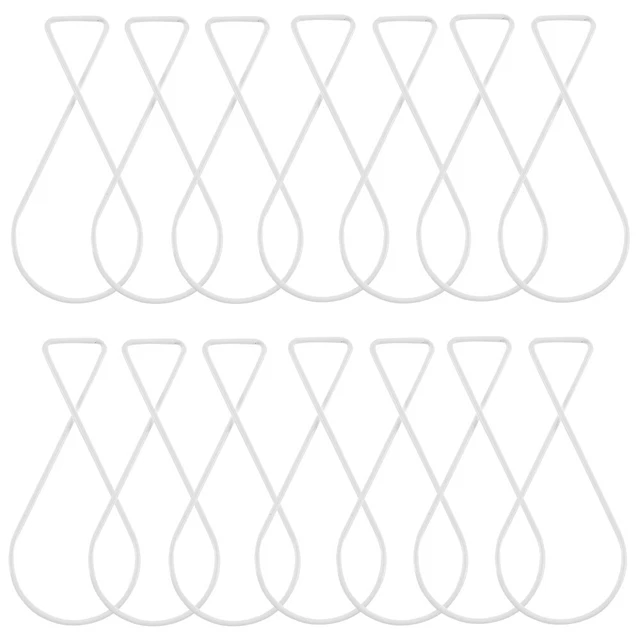 100pcs Ceiling Hook Clips Suspended Ceiling Tile Drop Hook Ceiling Steel Clips