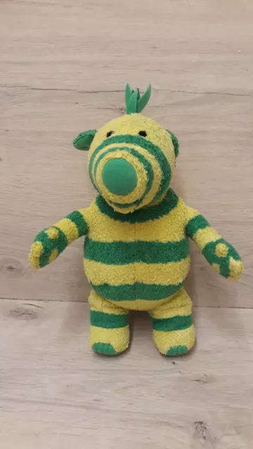 the fimbles plush toy yello green stripe fimbo 2