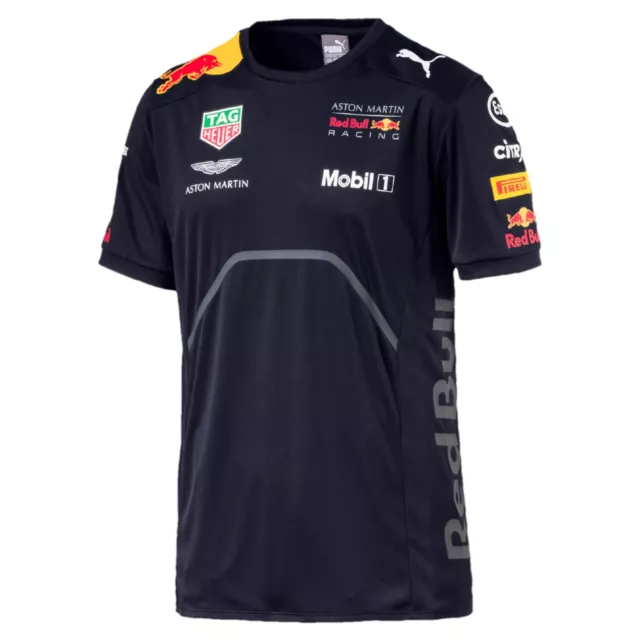 Red Bull Racing Formel1 Kinder T-Shirt Aston Martin RBR F1 Kids Tee, 140 (9-10)