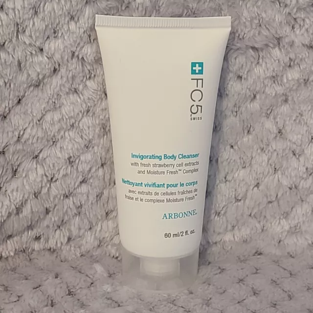 Arbonne FC5 Invigorating Body Cleanser 2 oz Travel Size