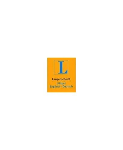 Langenscheidts Lilliput Englisch - Deutsch. Neues Co...