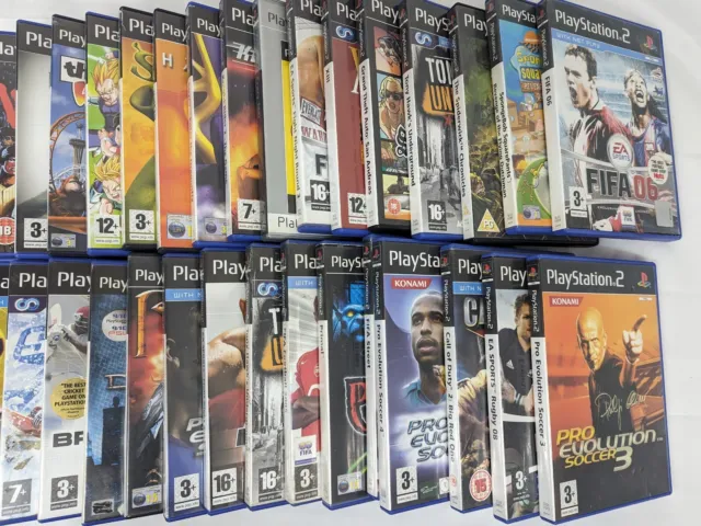 Sony Playstation PS2 Games UK PAL molti titoli di gioco tra cui scegliere tutti testati funzionanti