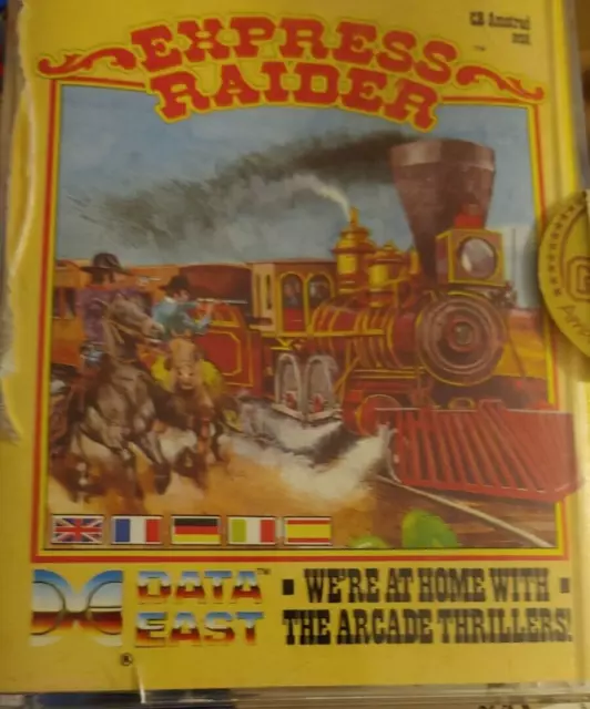 Express Raider (Data East 1986) Amstrad CPC (disco de 3 pulgadas, caja, manual) 8 bits