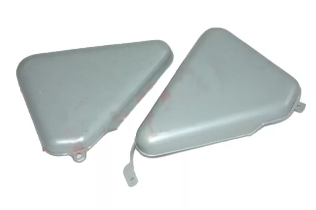 Tool Box Oil Tank Side Panel Units Steel For Norton Commando Roadster GEc