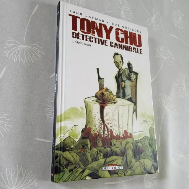 Comics DELCOURT hardcover – Tony Chu détective cannibale – tome 1 : Goût décès