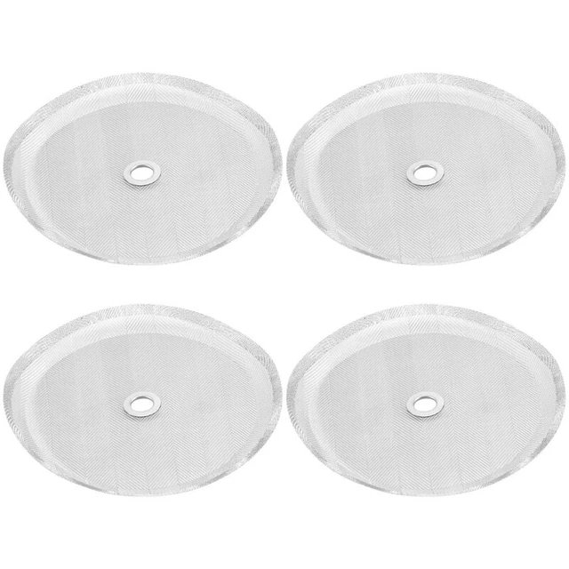 Set da 5 filtri di ricambio per pressa francese Filtro a rete, filtro da caffè in acciaio inossidabile riutilizzabile, accessorio per caffettiera (3 dimensioni opzionali)(350ml