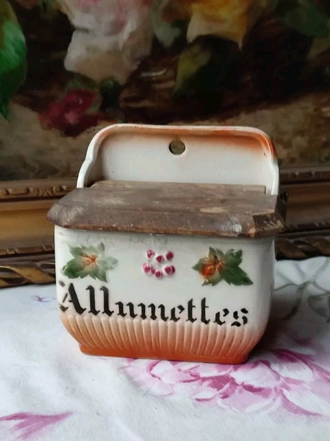 Boite à allumettes en bois | Il était un joli grenier