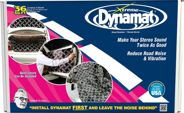 Dynamat 10455 Xtreme Bulk 36 Sq. Ft., 9 Sheets