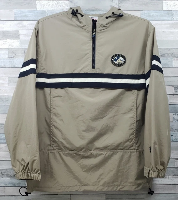 Vintage Disney Mickey Mouse Swell Gear Half Zip Anorak Pullover Size XS Small