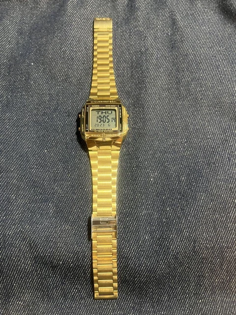 Casio Data Bank Gold Db-360 Cheap
