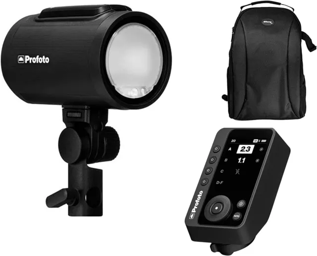 PROFOTO A2 Flash Head with Profoto Connect PRO for Fujifilm and Camera Backpack