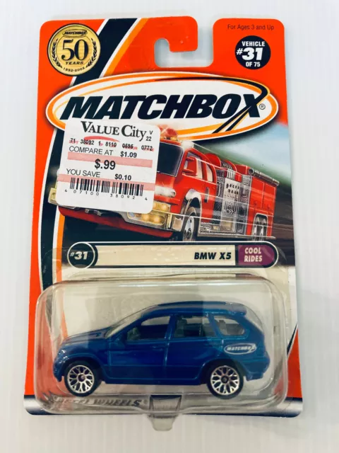 Matchbox - BMW X5 - Cool Rides - Sealed - Light Wear