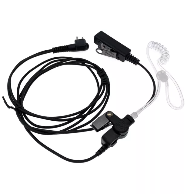 2-Wire Security Surveillance Kit Headset Earpiece Motorola Radio RDU2020 RDU4100