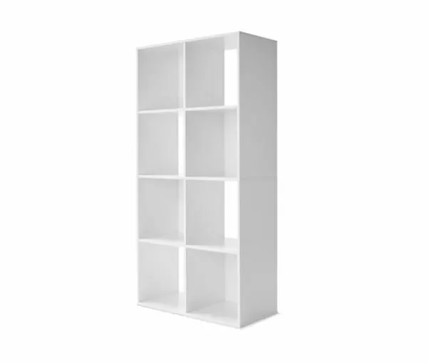 8 Cube Storage Shelf White Display Cabinet Cupboard Bookshelf Unit Toy Book 2