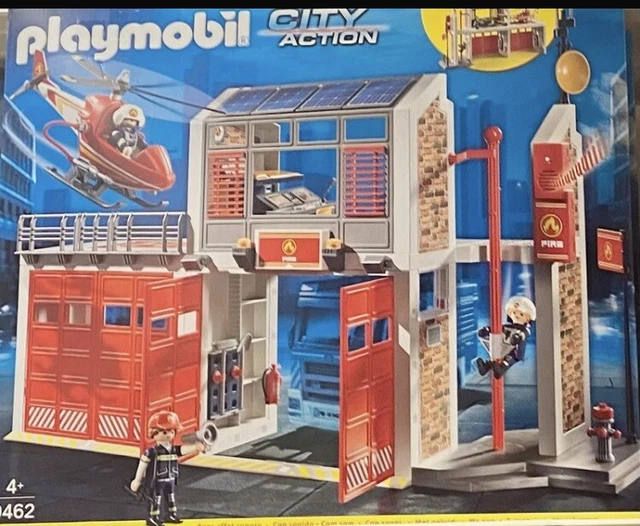 PLAYMOBIL CITY ACTION 5361: Caserne De Pompiers Avec Alarme/ Neuf Et
