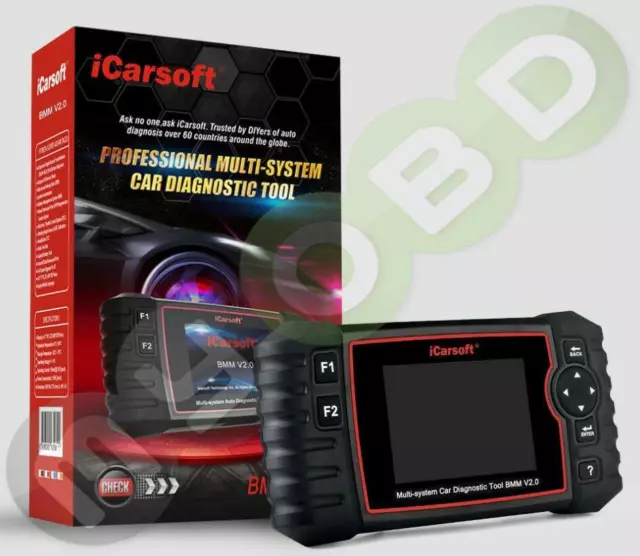 iCarsoft V2 für BMW & Mini Diagnose + Öl Klima Service Reset DPF Reset EPB etc