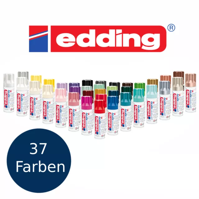 EDDING 5200 Permanentspray - Premium Acryllack Spraydose - 200ml Spühlack