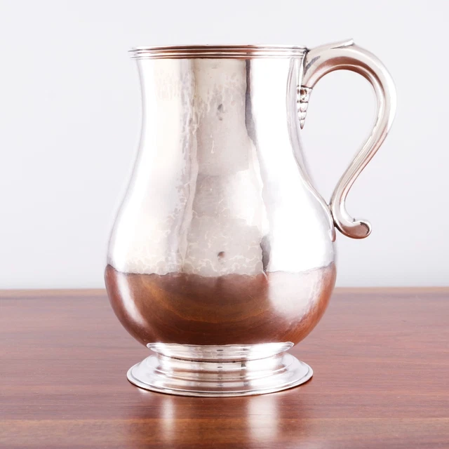Large James T Woolley Sterling Silver Cann, Mug Repro Early 18Thc Style No Mono