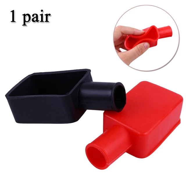 Positives Terminal Housses Casquette Bateau Isolant Protecteurs 1 Paire Car Pile