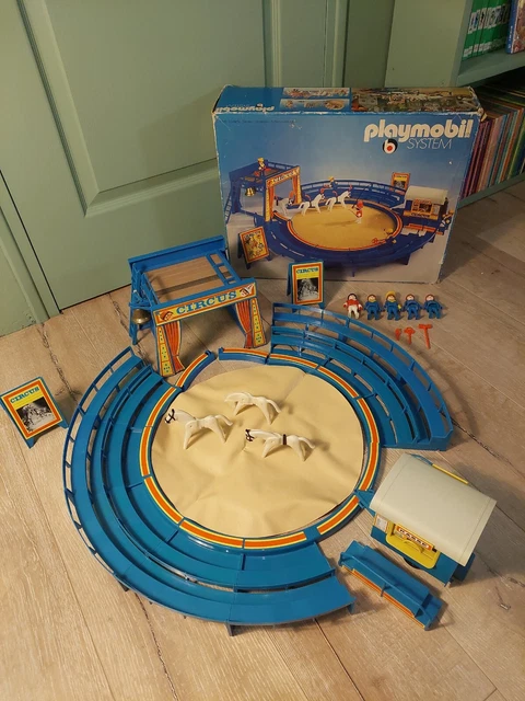 Playmobil 3519 Cirque Avec Éléphant – 1980 – Complet En Boîte