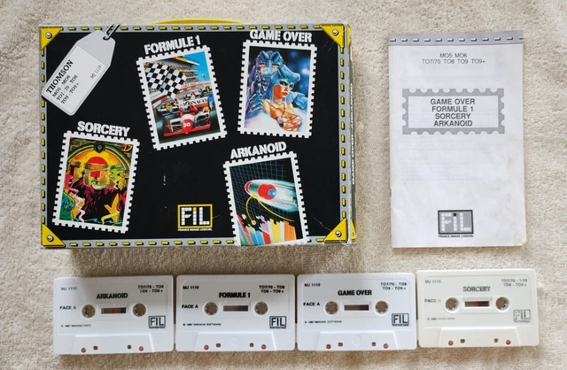 Pour Thomson MO5, TO7/70, TO9, jeu KARATE - Jeux vidéo