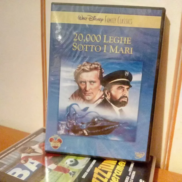 20.000 Leghe Sotto I Mari WALT DISNEY Dvd Nuovo