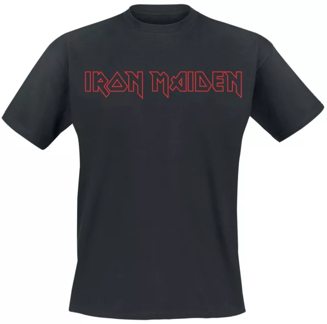 Iron Maiden Revised Logo Männer T-Shirt schwarz  Männer Band-Merch, Bands